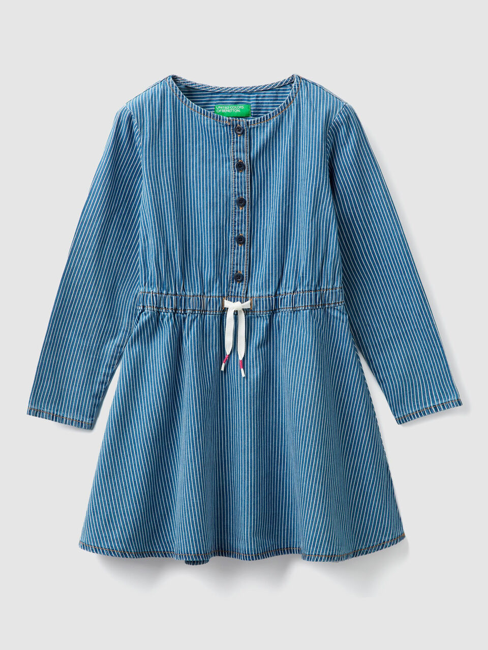 Robe en chambray à rayures image number 1