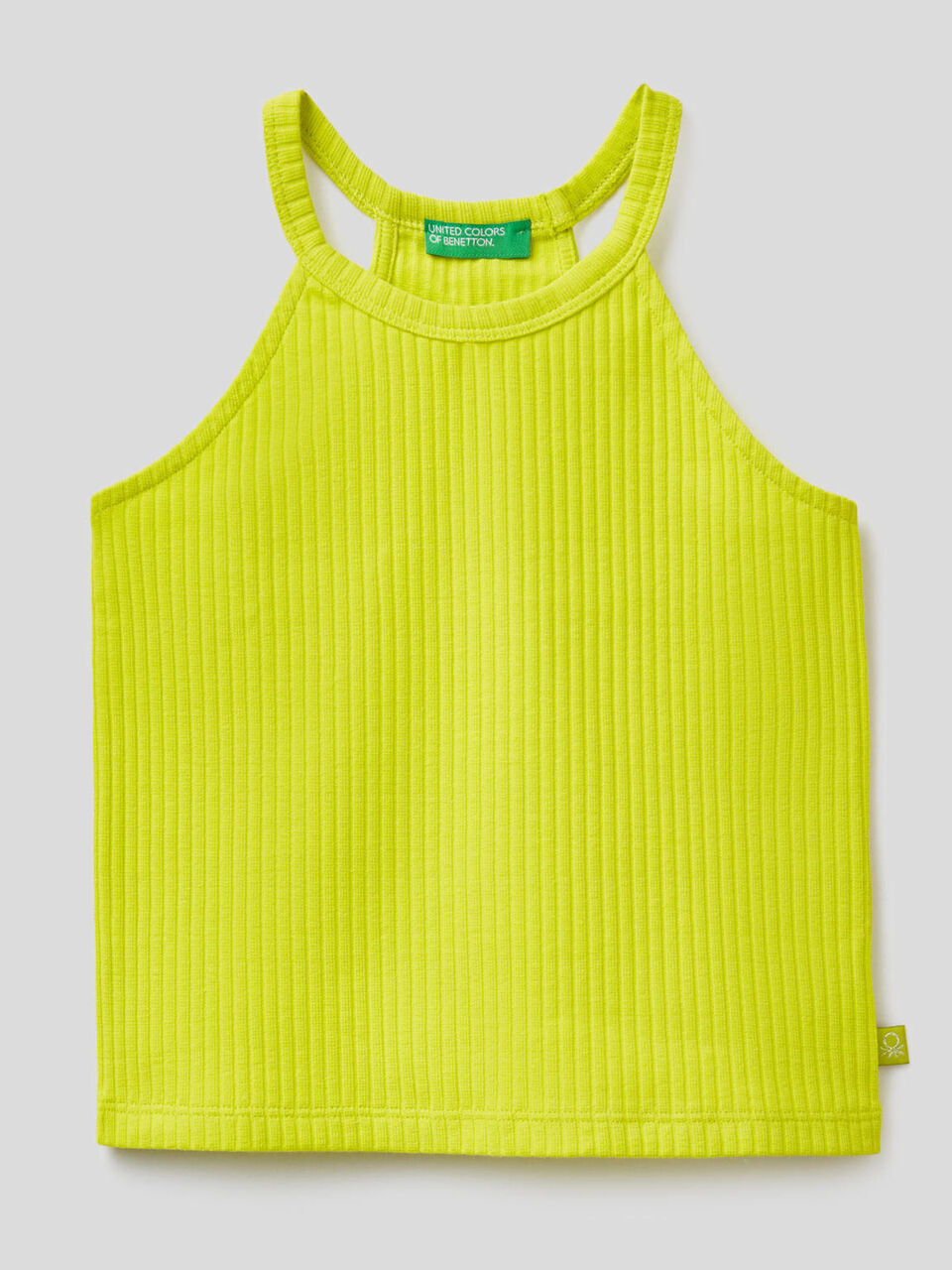 Top sans manches en coton stretch image number 1