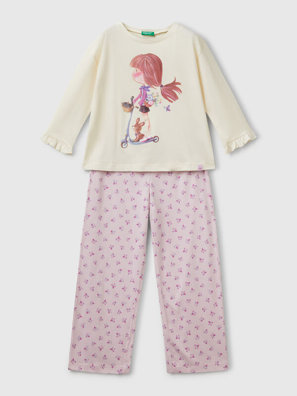 Pyjama imprimé poupée Filles
