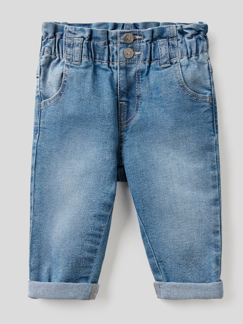 Jeans "Eco-Recycle" coupe paperbag image number 1