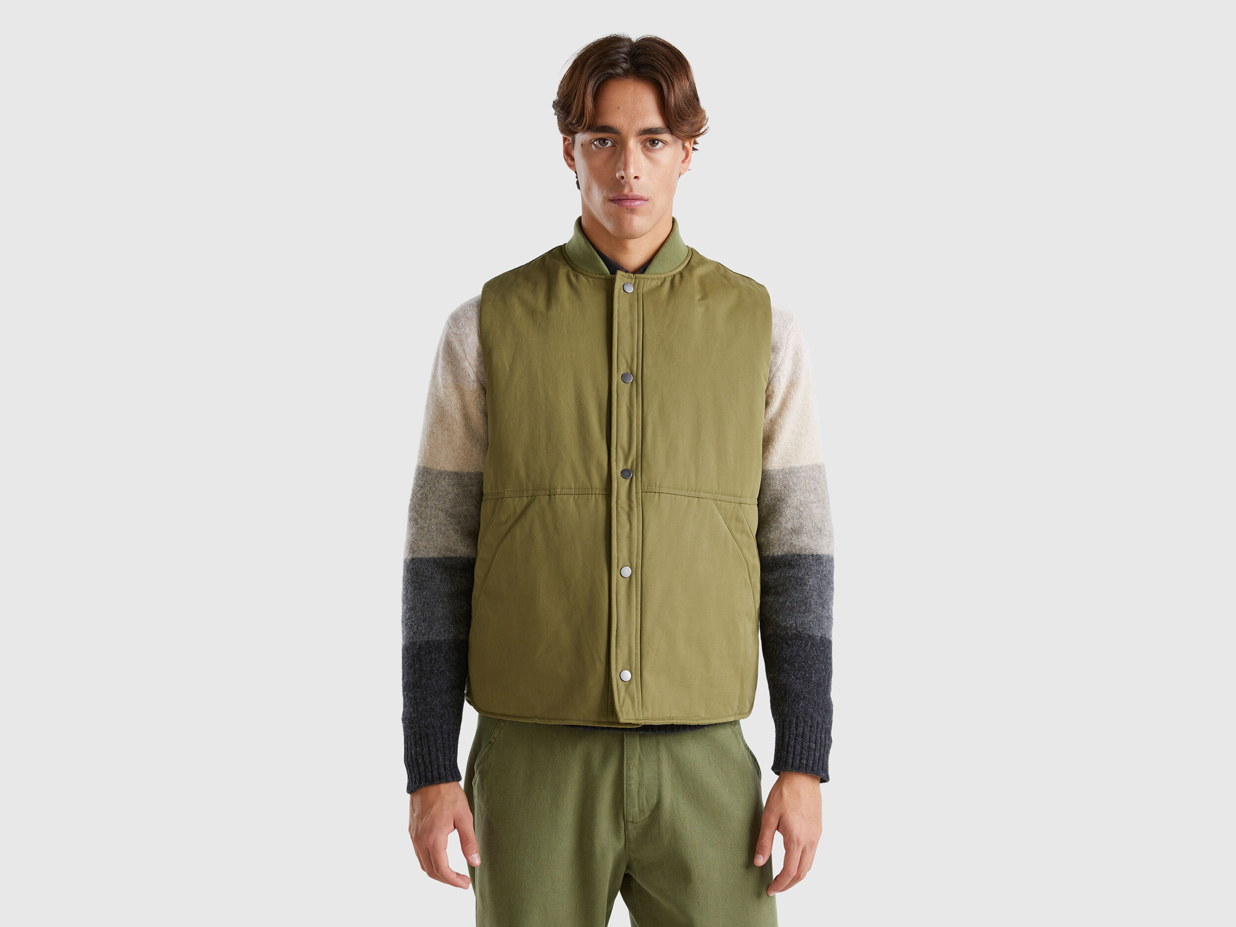 Gilet benetton homme outlet