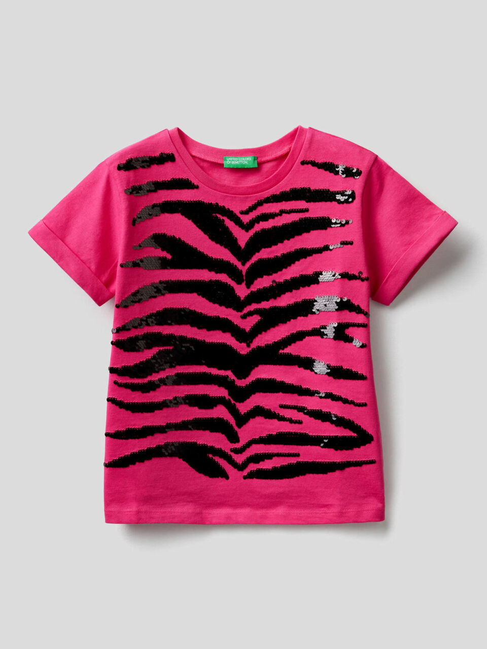 T-shirt avec paillettes image number 1