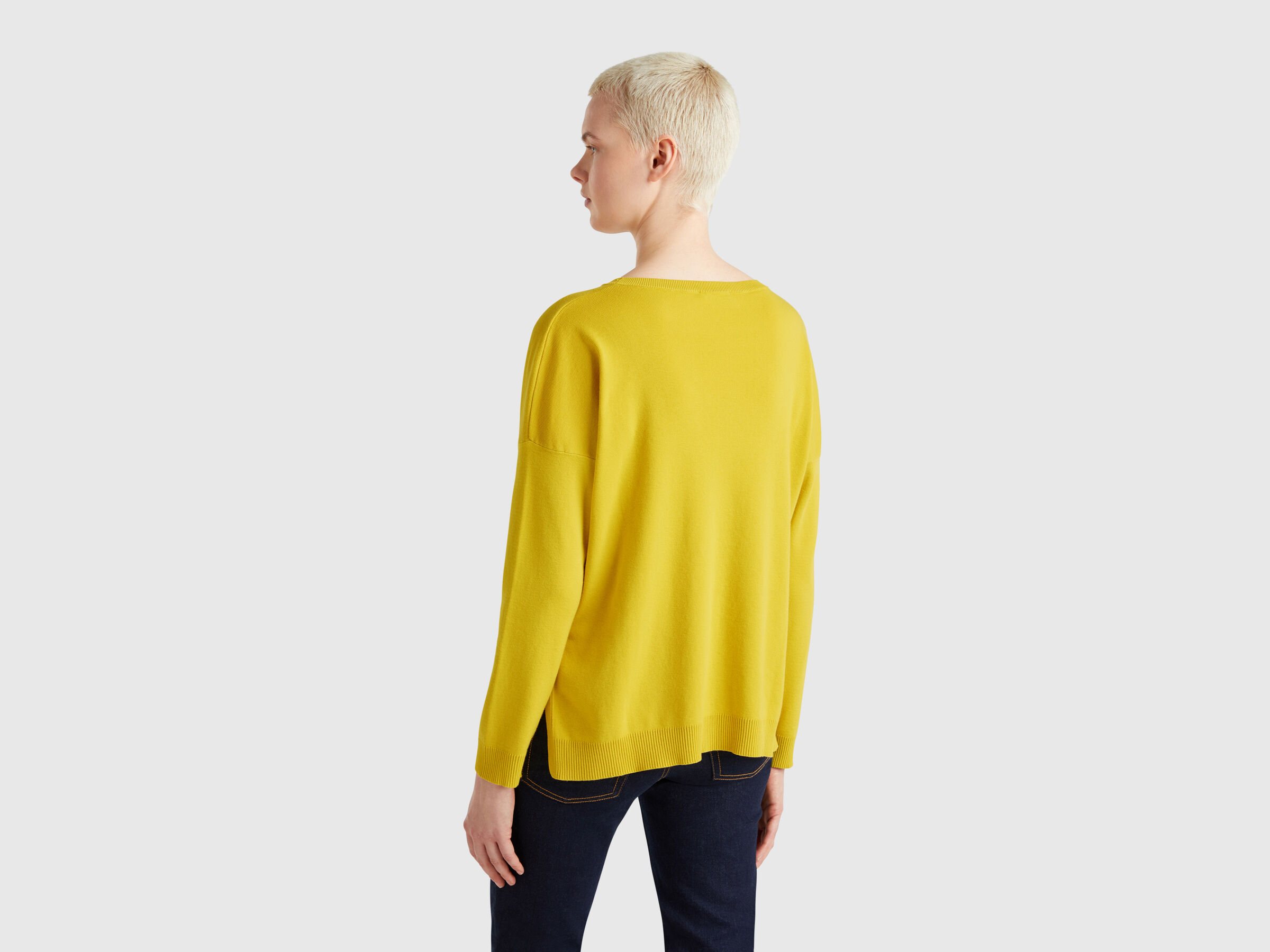 BOAT-NECK SWEAT.L/S Femme image number 1