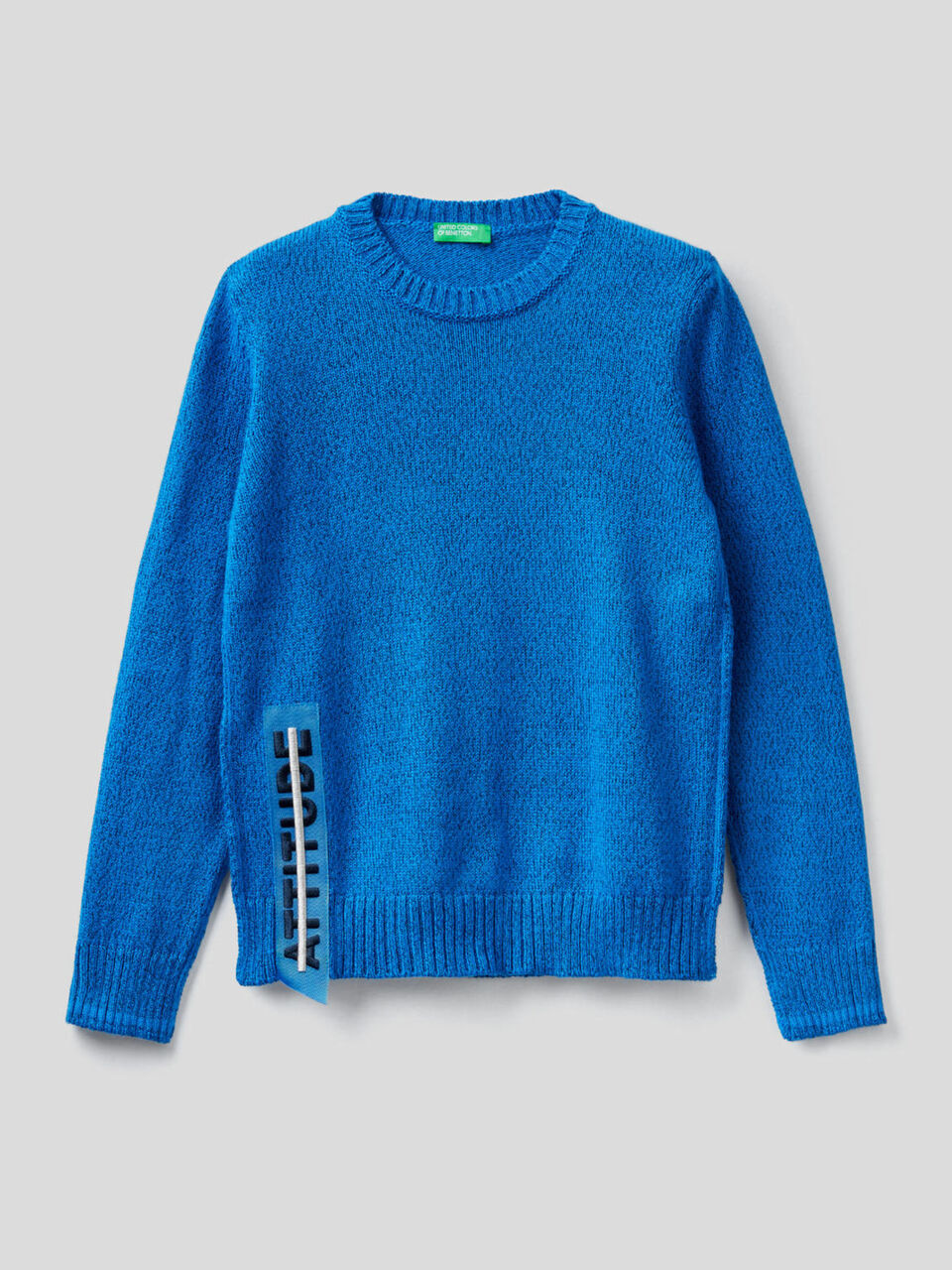 Pull avec détails fluo image number 1