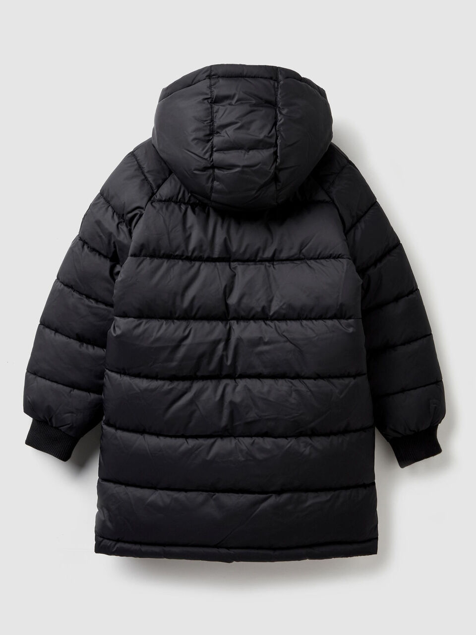 Blouson long avec capuche image number 2