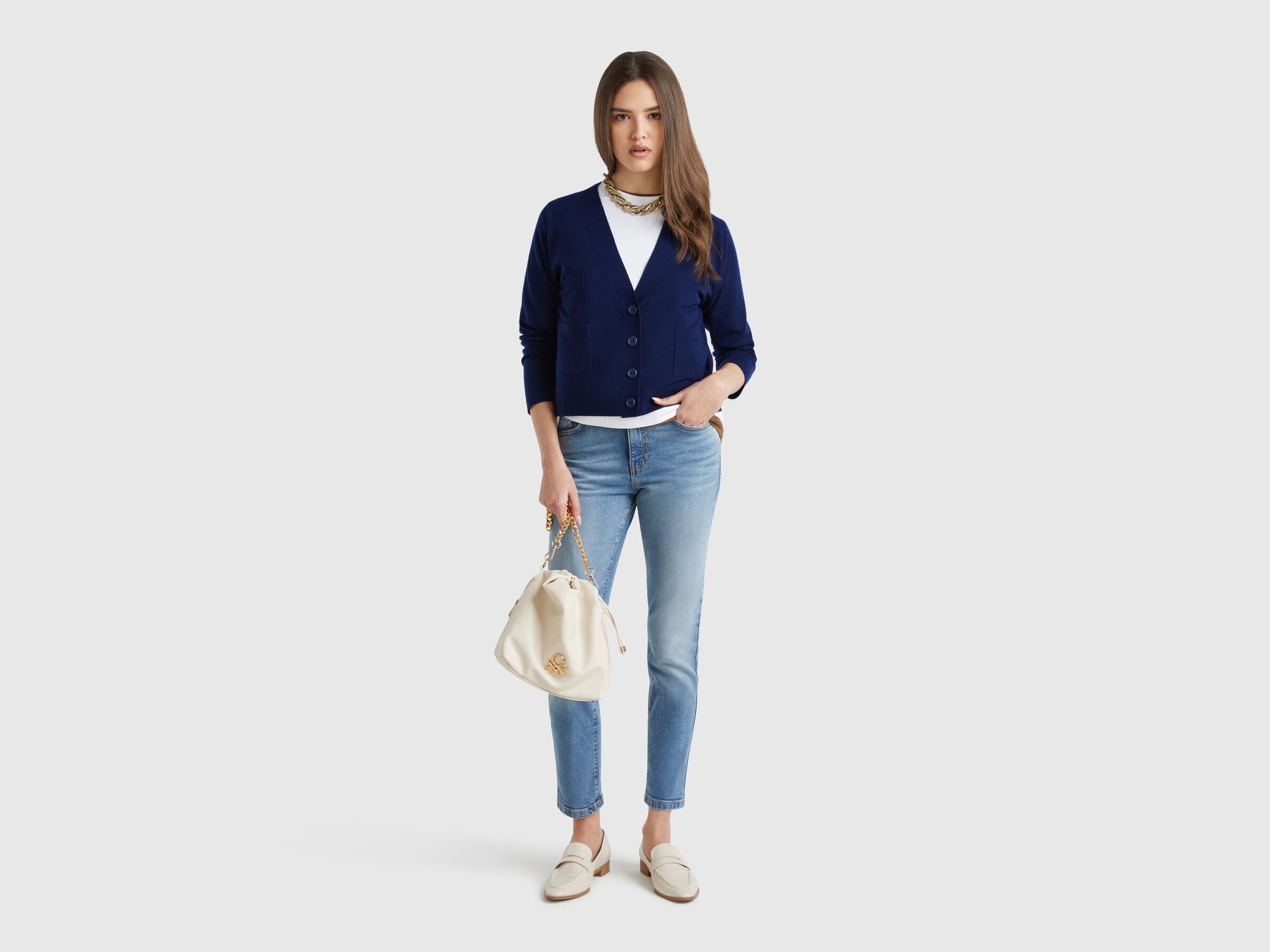 L/S CARDIGAN Femme image number 2