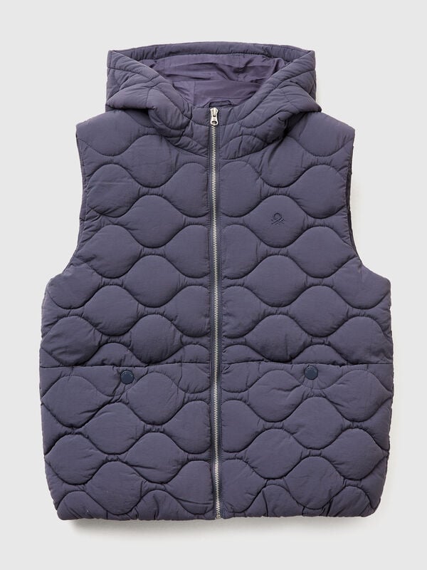 Gilet rembourré avec capuche Filles