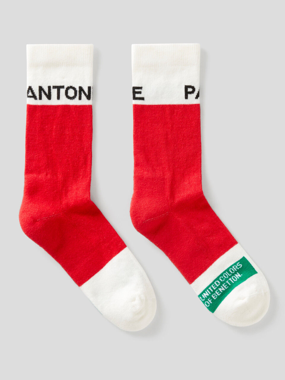 Chaussettes rouges BenettonxPantone™