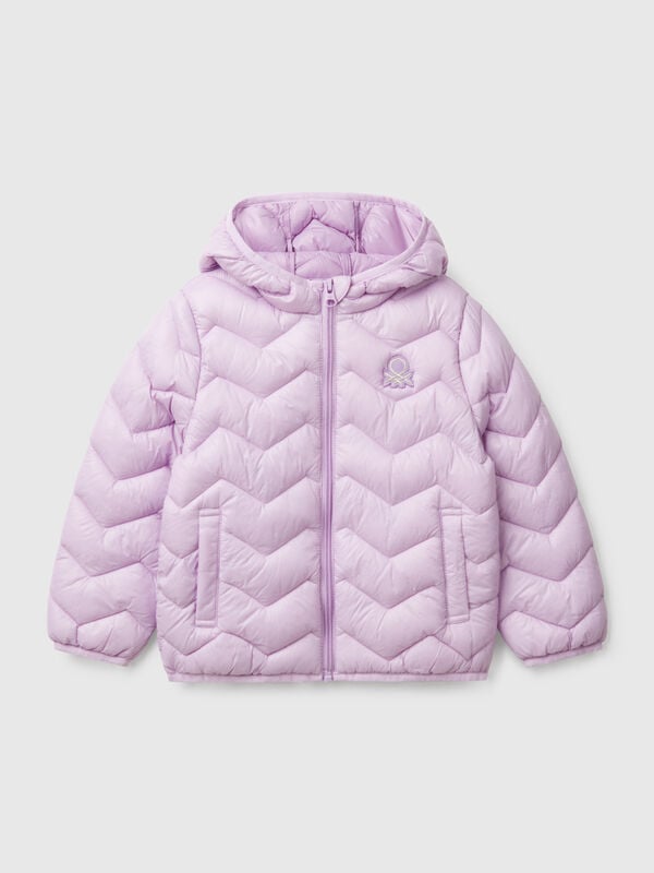 Veste matelassée avec capuche Filles