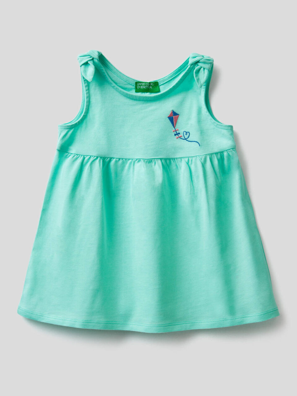Robe évasée avec broderie image number 1