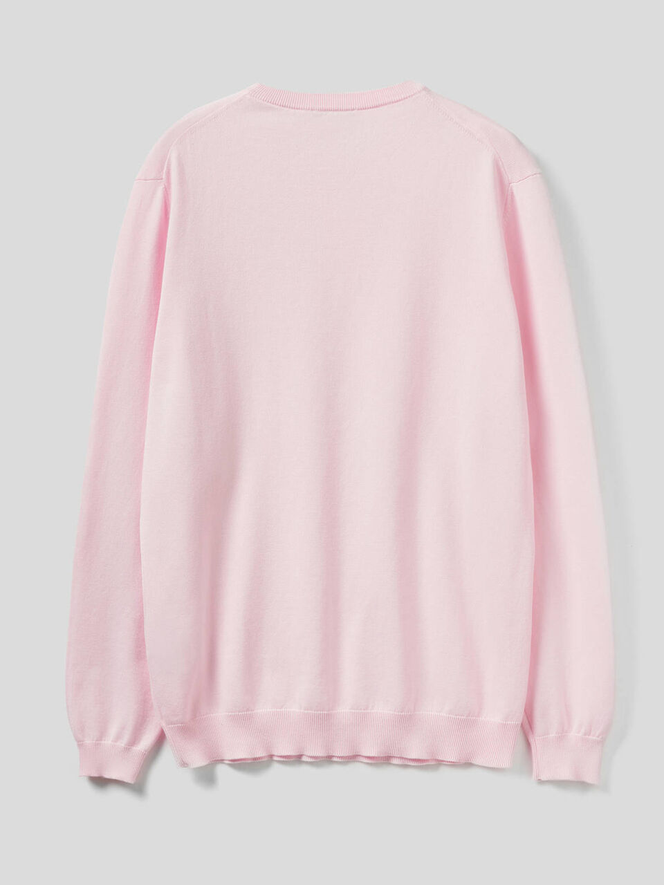 Pull col rond 100% coton image number 2
