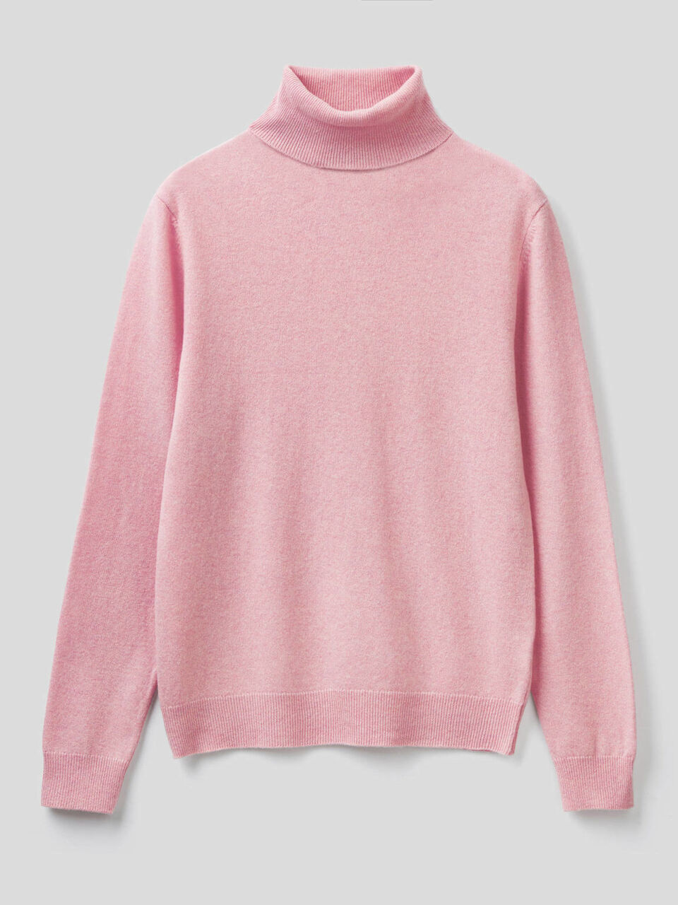 Pull chaud col roulé en pure laine vierge image number 1
