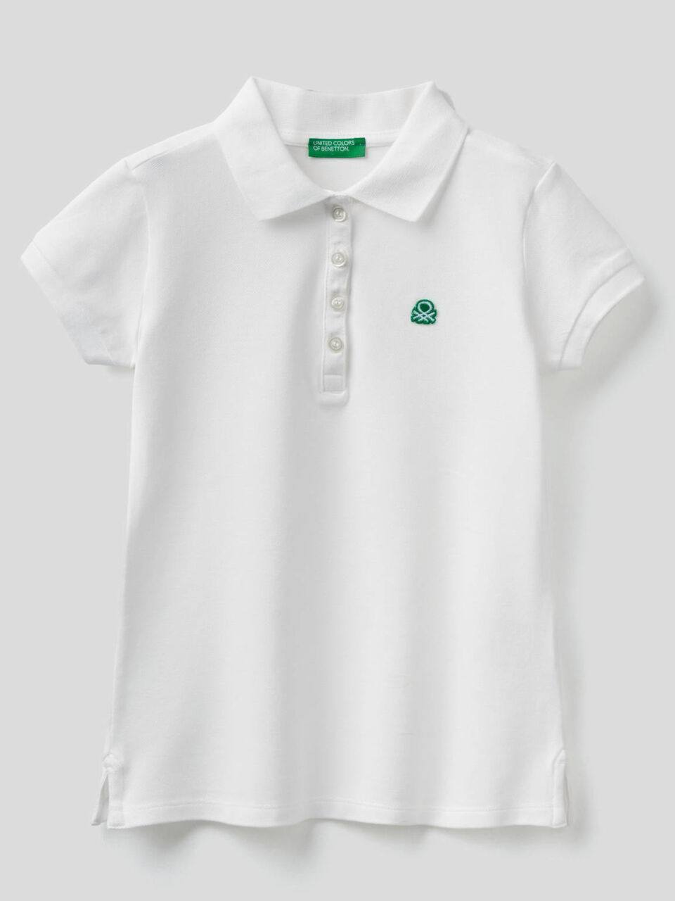 Polo en coton stretch image number 1
