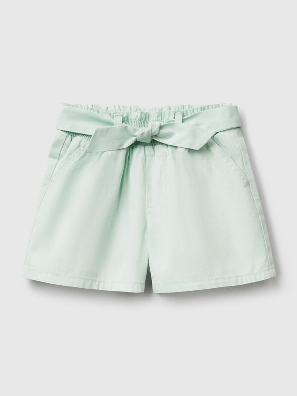 Pantalon court avec ceinture Filles
