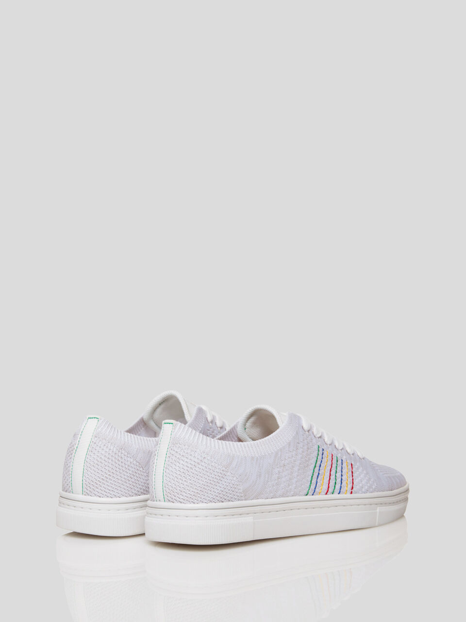 Sneakers knit avec lacets image number 2