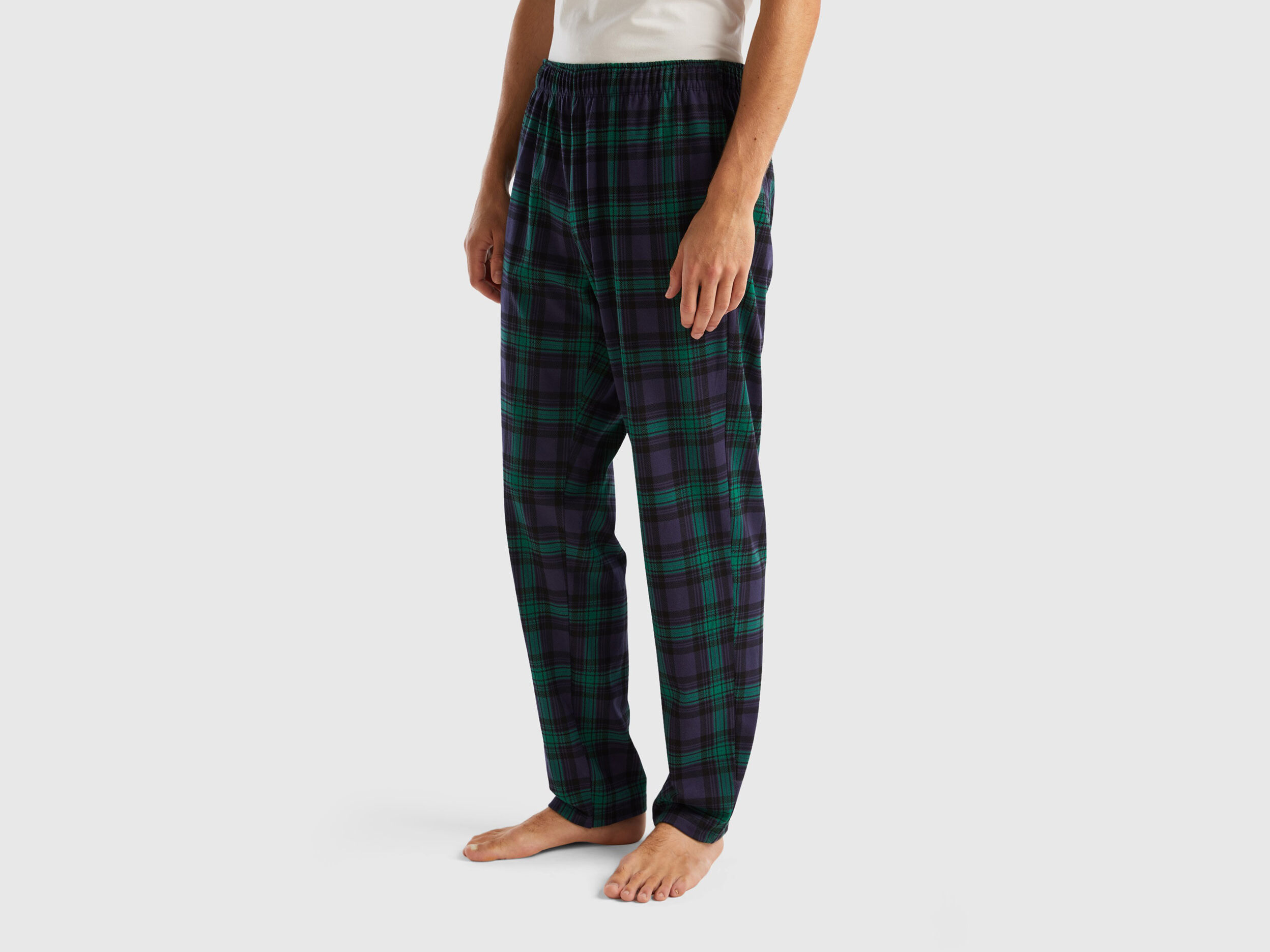 Pantalon tartan deals homme