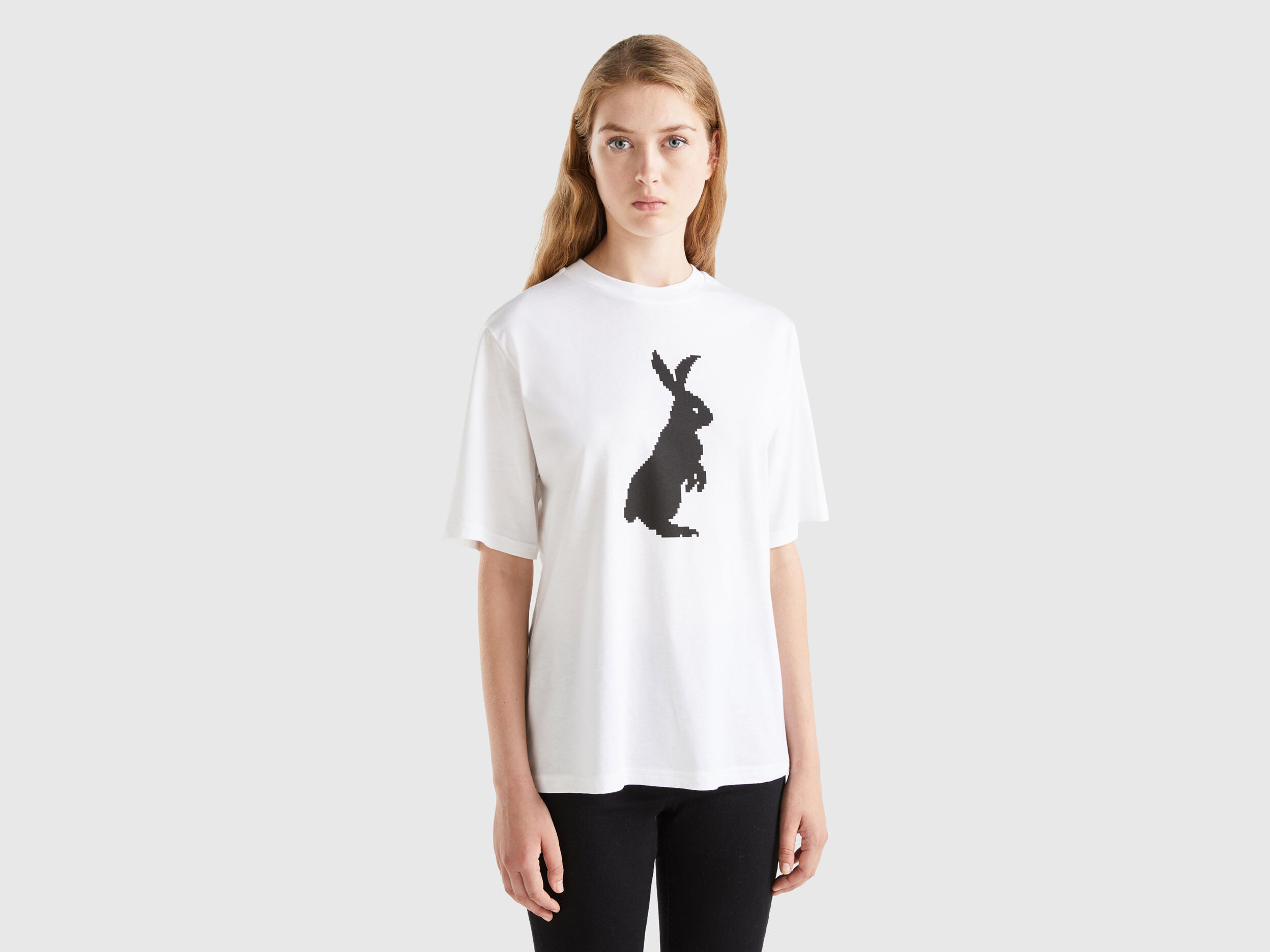 Tee shirt lapin best sale femme