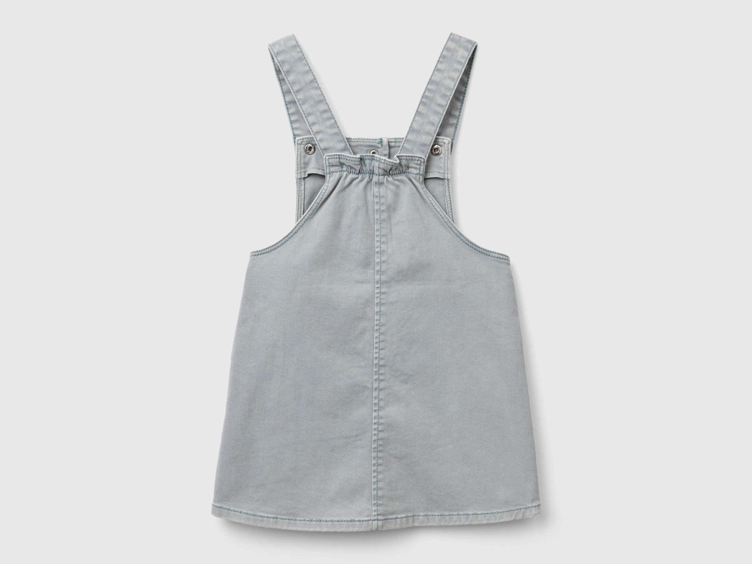 Salopette jeans benetton hot sale