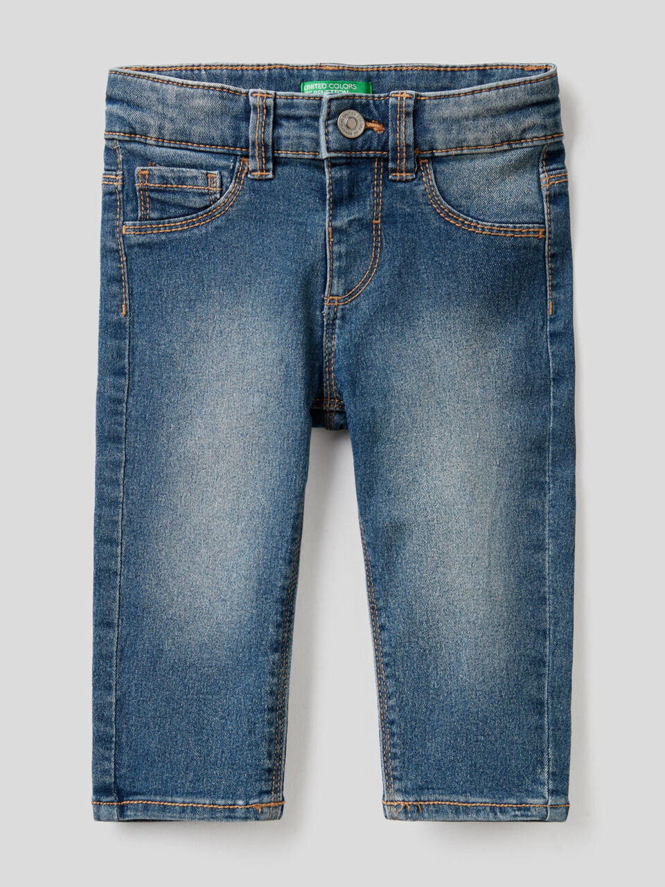 Jeans en coton mélangé stretch image number 1