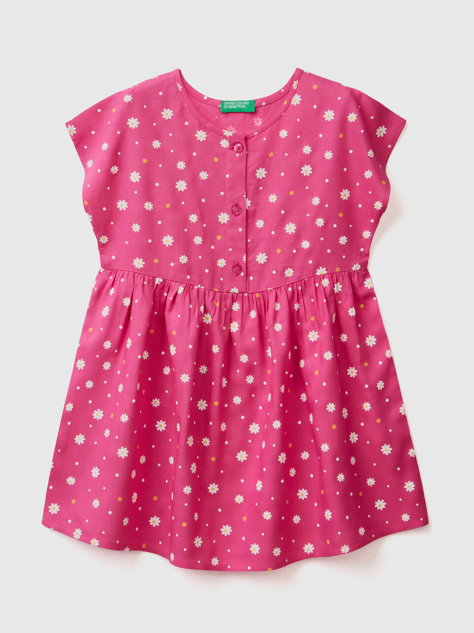 Robe à motif en viscose durable