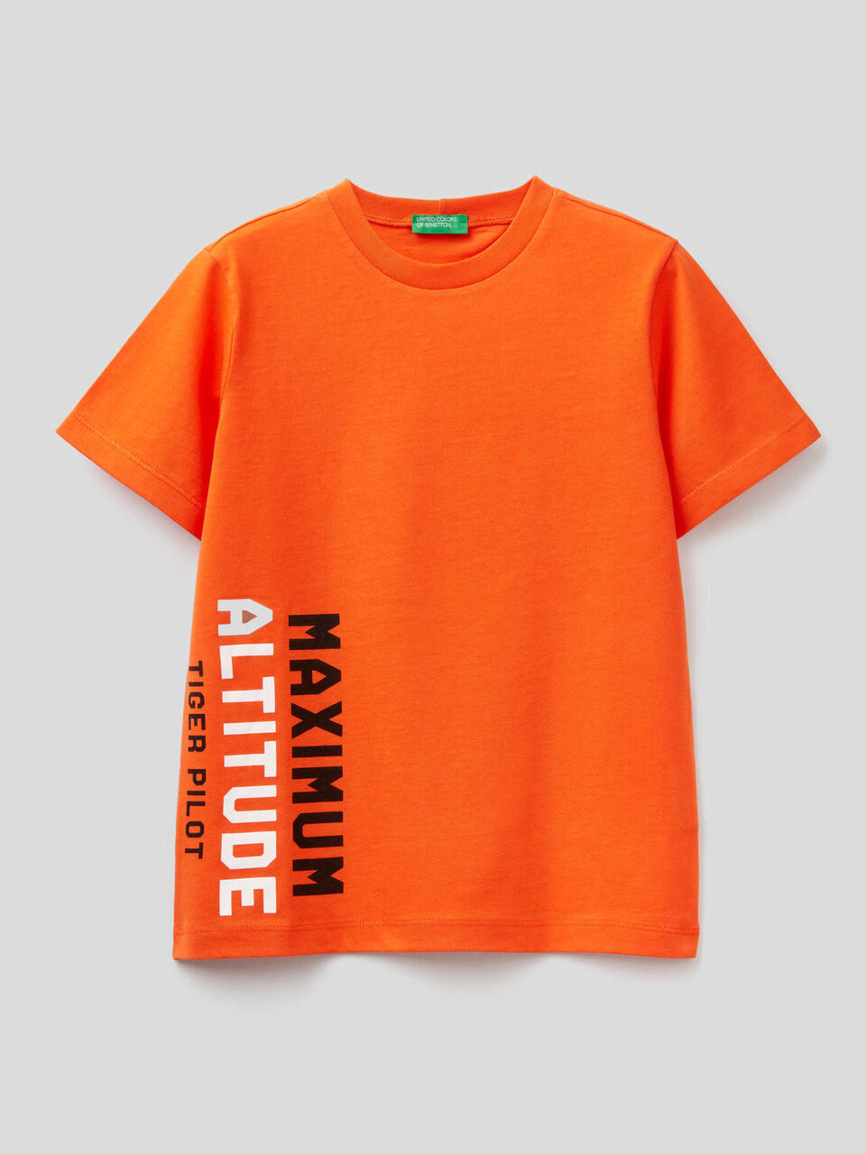 T-shirt en pur coton avec imprimé image number 1