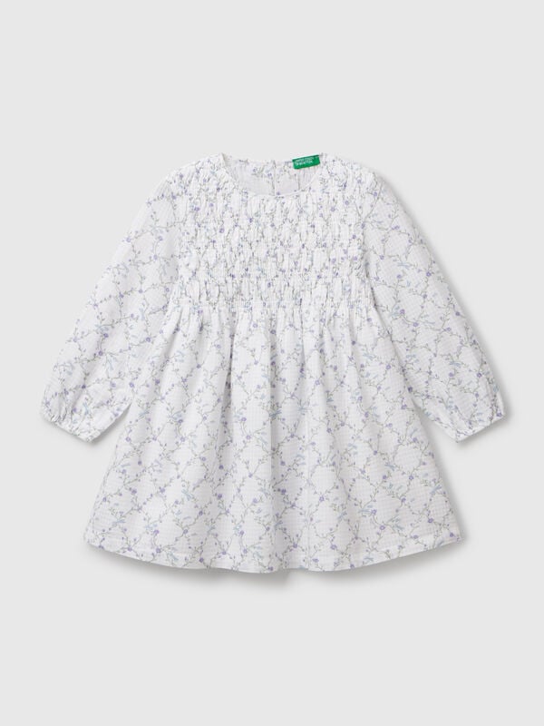 Robe fleurie en coton Filles