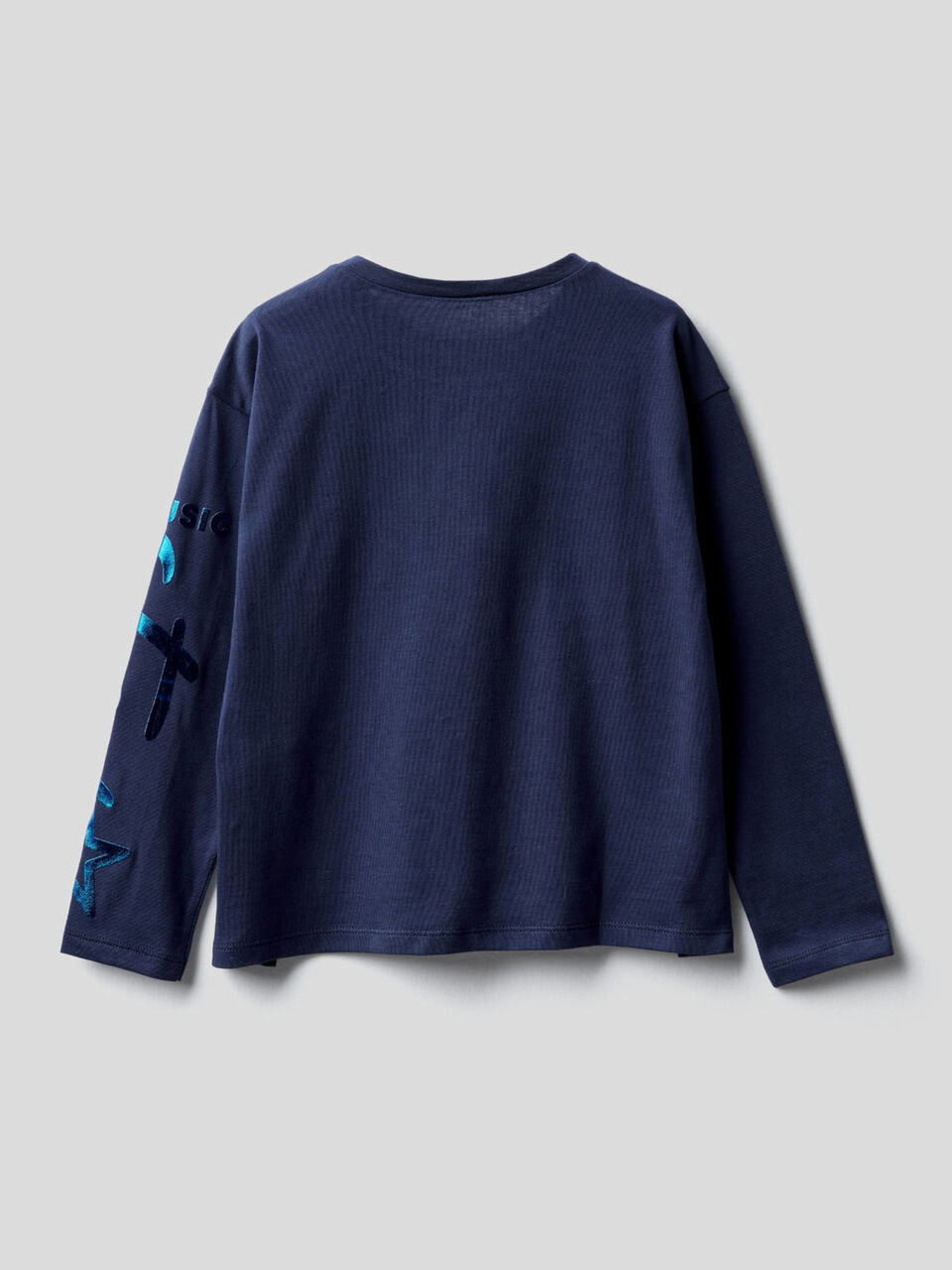 T-shirt manches longues 100% coton image number 2