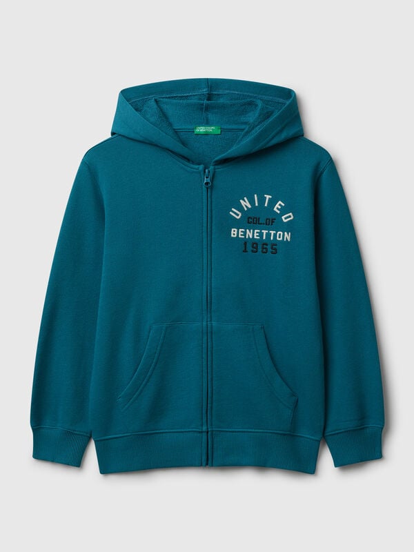 Sweat à capuche zippé Garçon