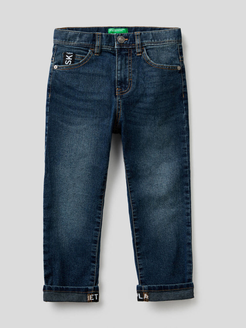Jeans cinq poches straight leg image number 1