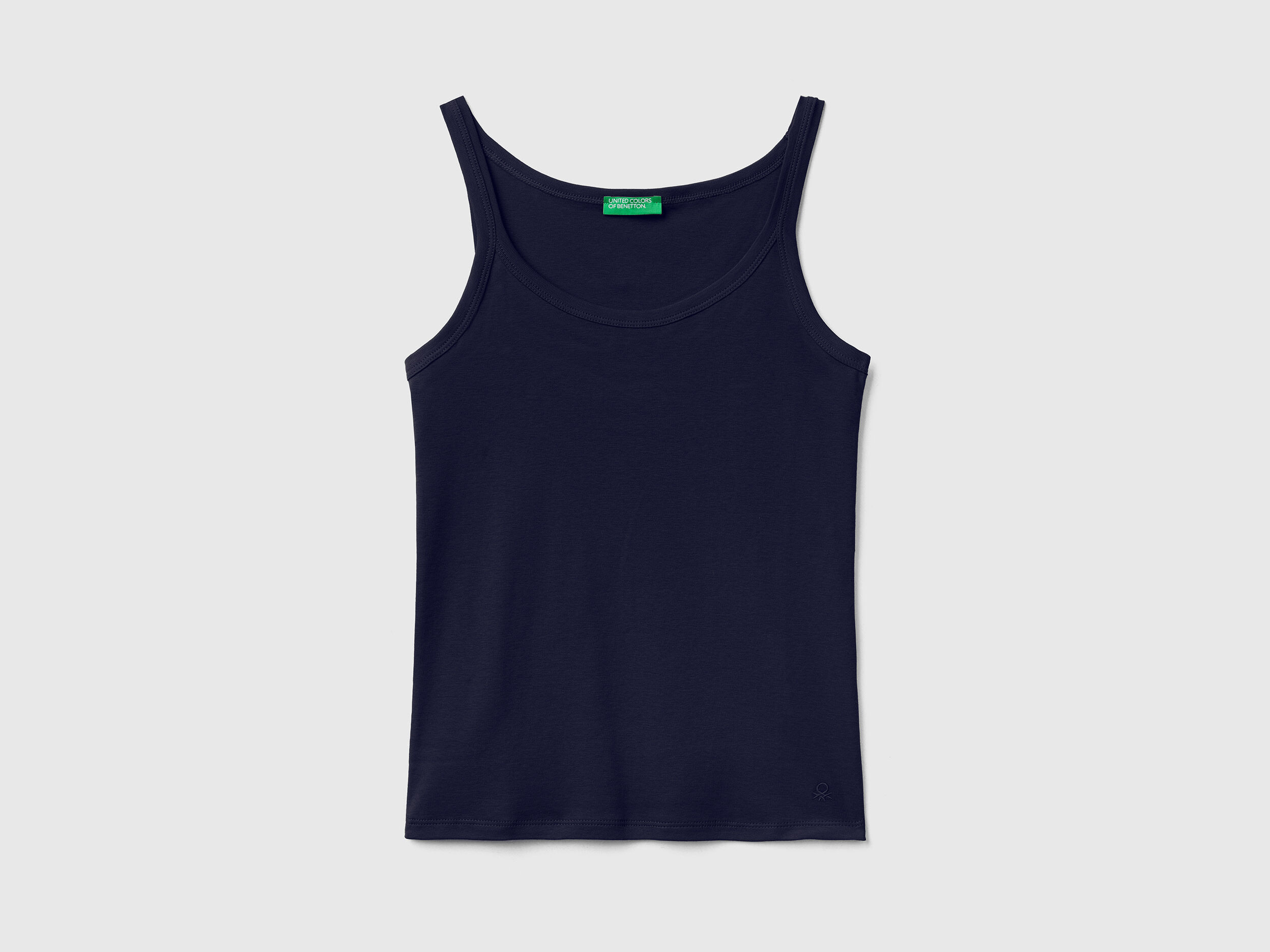 D bardeur bleu fonc en pur coton Bleu Fonc Benetton