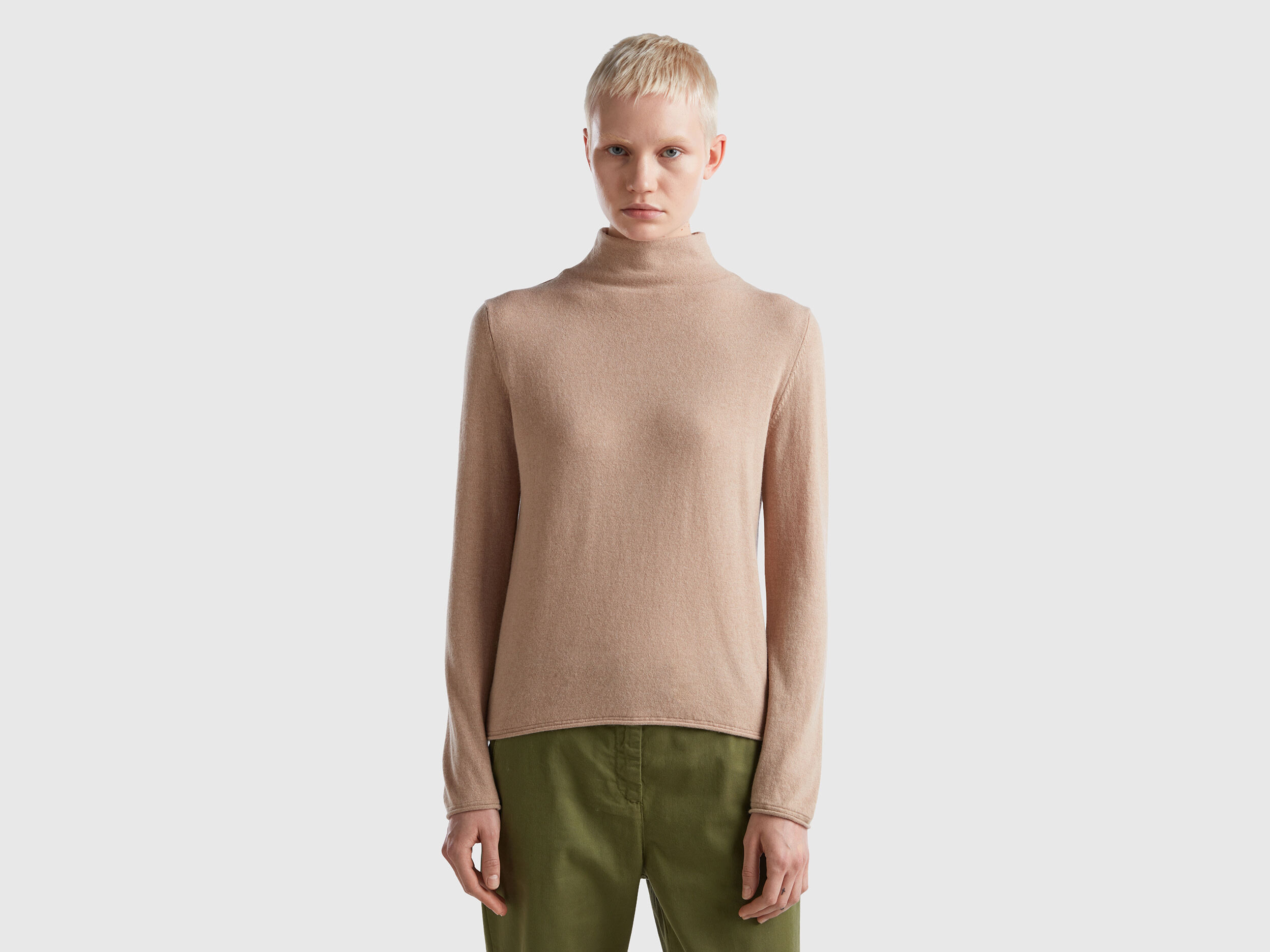 Pull sales cachemire benetton