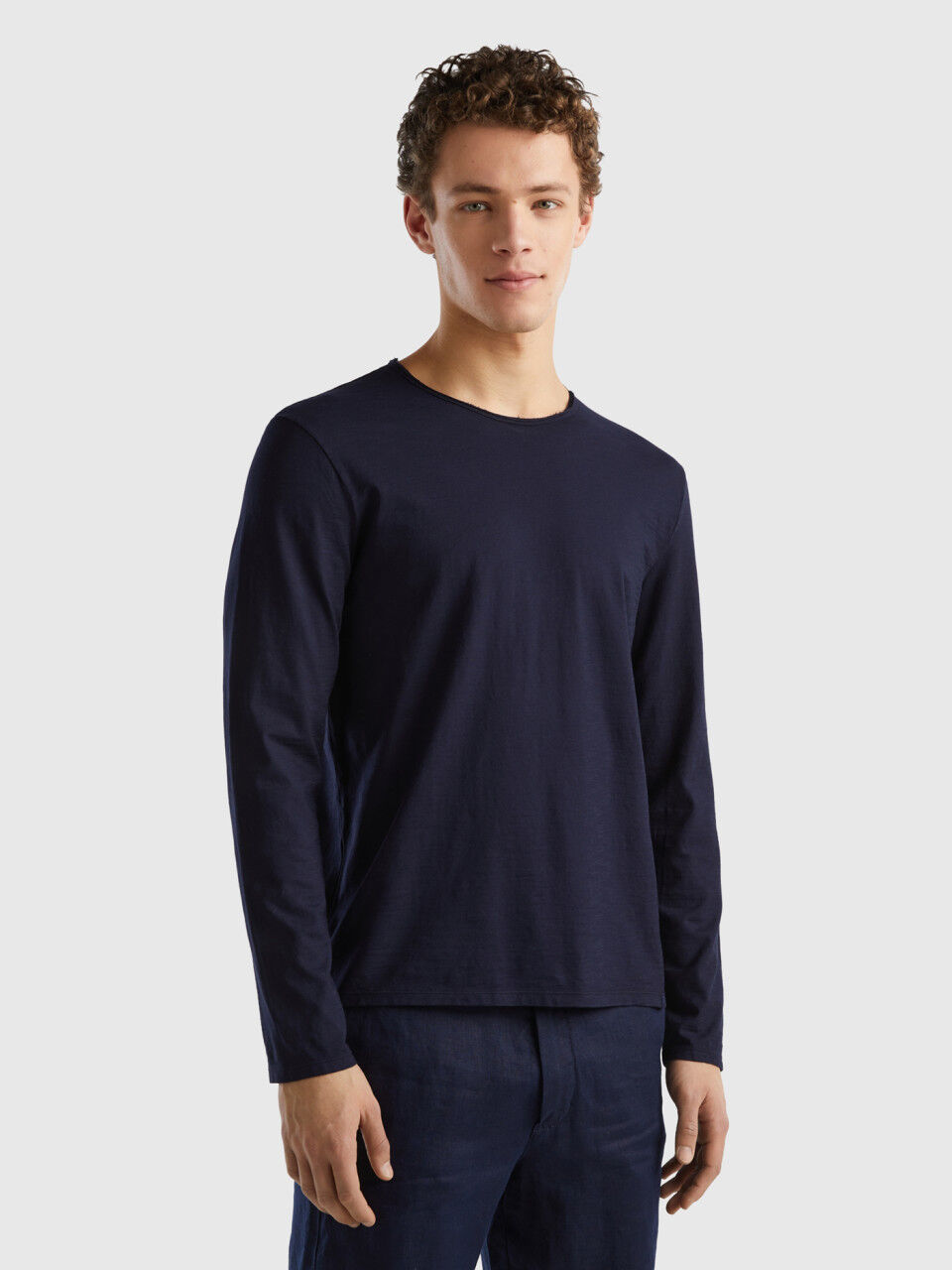 T shirts Manches Longues Homme Collection 2024 Benetton