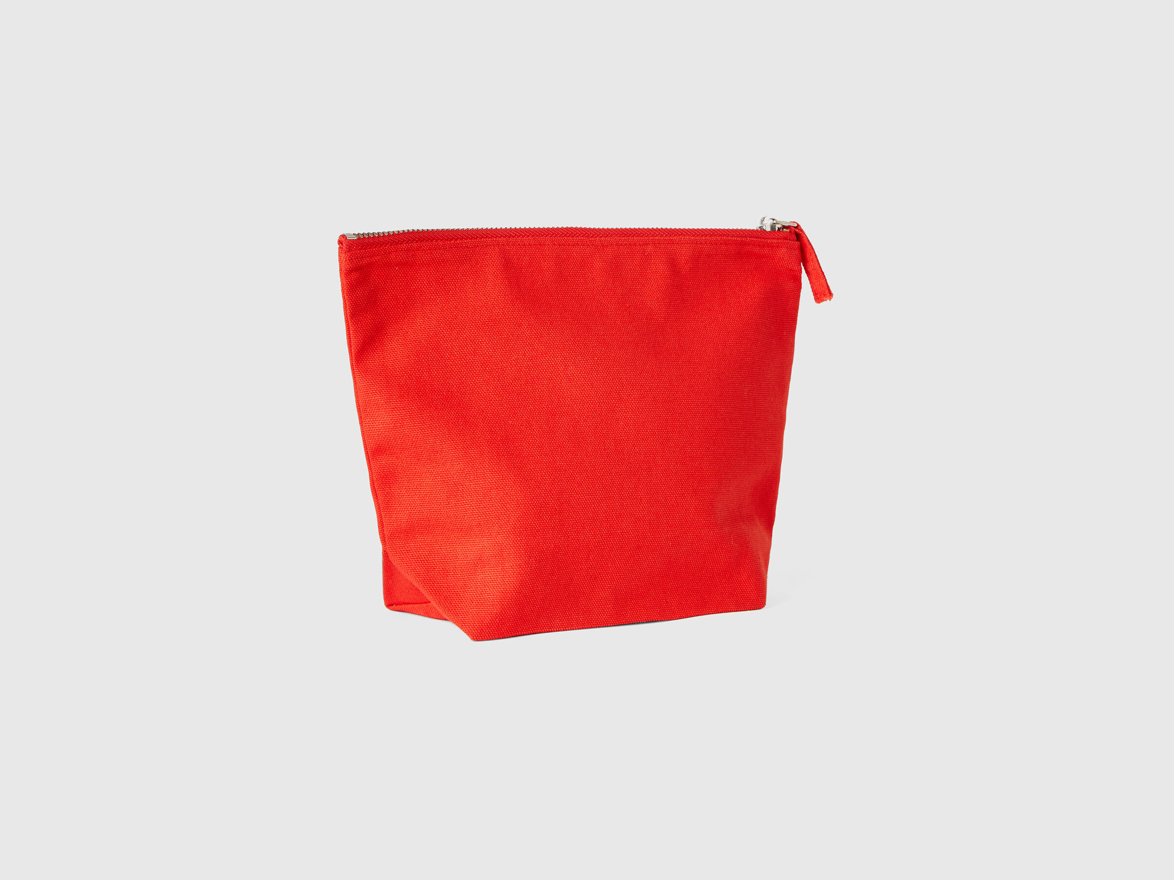 Red clutch in pure cotton image number 1