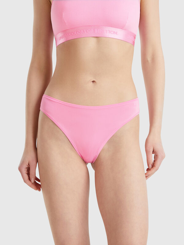 Slip en coton bio stretch Femme