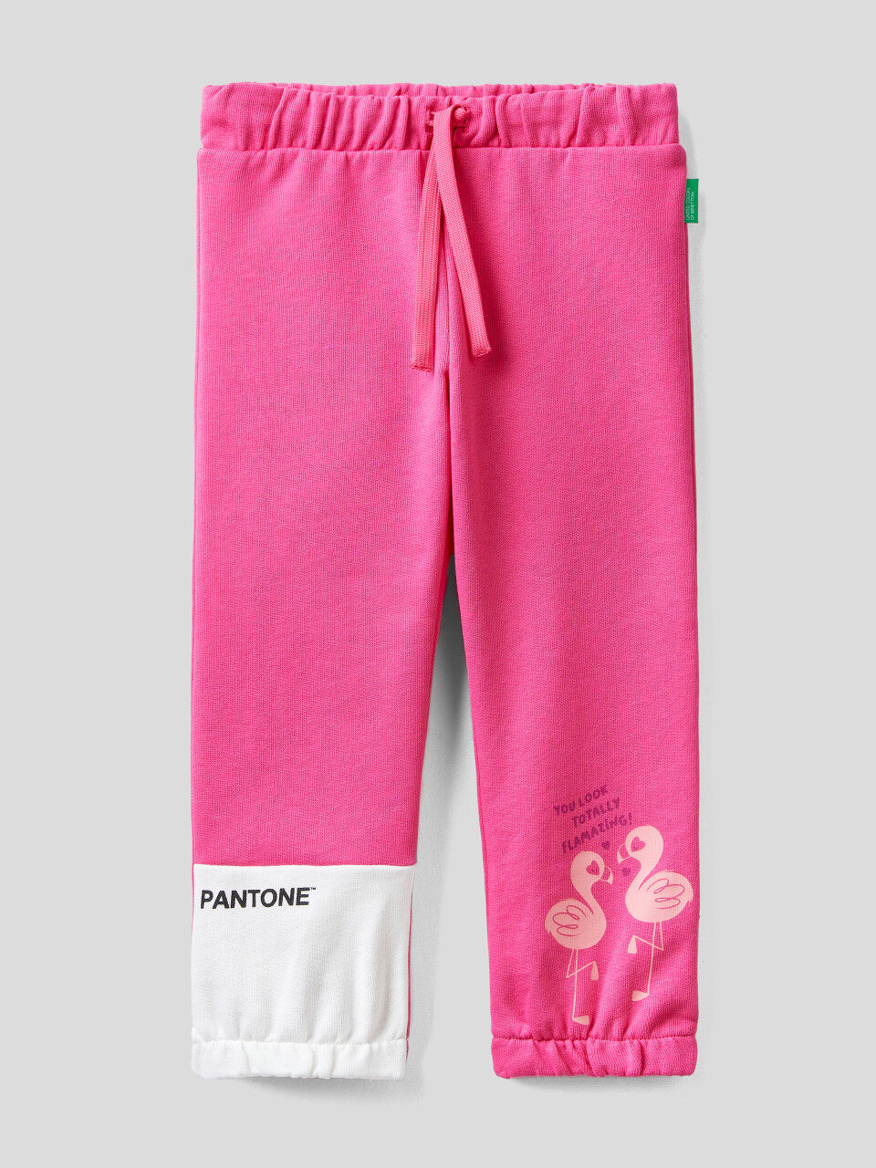 Bermuda Paperbag En Coton Bio United Colors of Benetton Fille Vêtements Pantalons & Jeans Pantalons courts Shorts en jean 