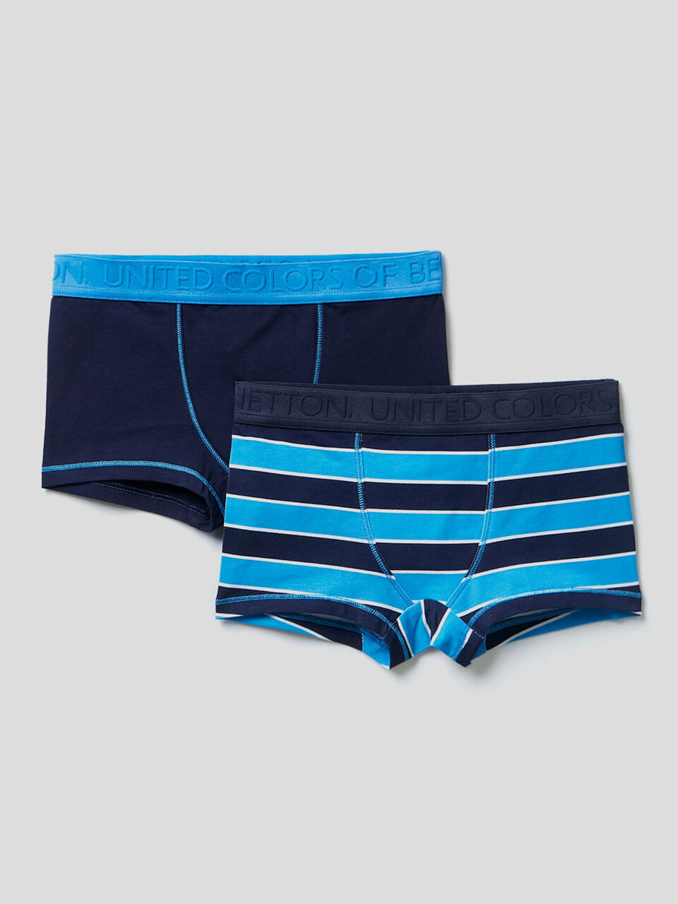 Deux boxers en coton stretch image number 1