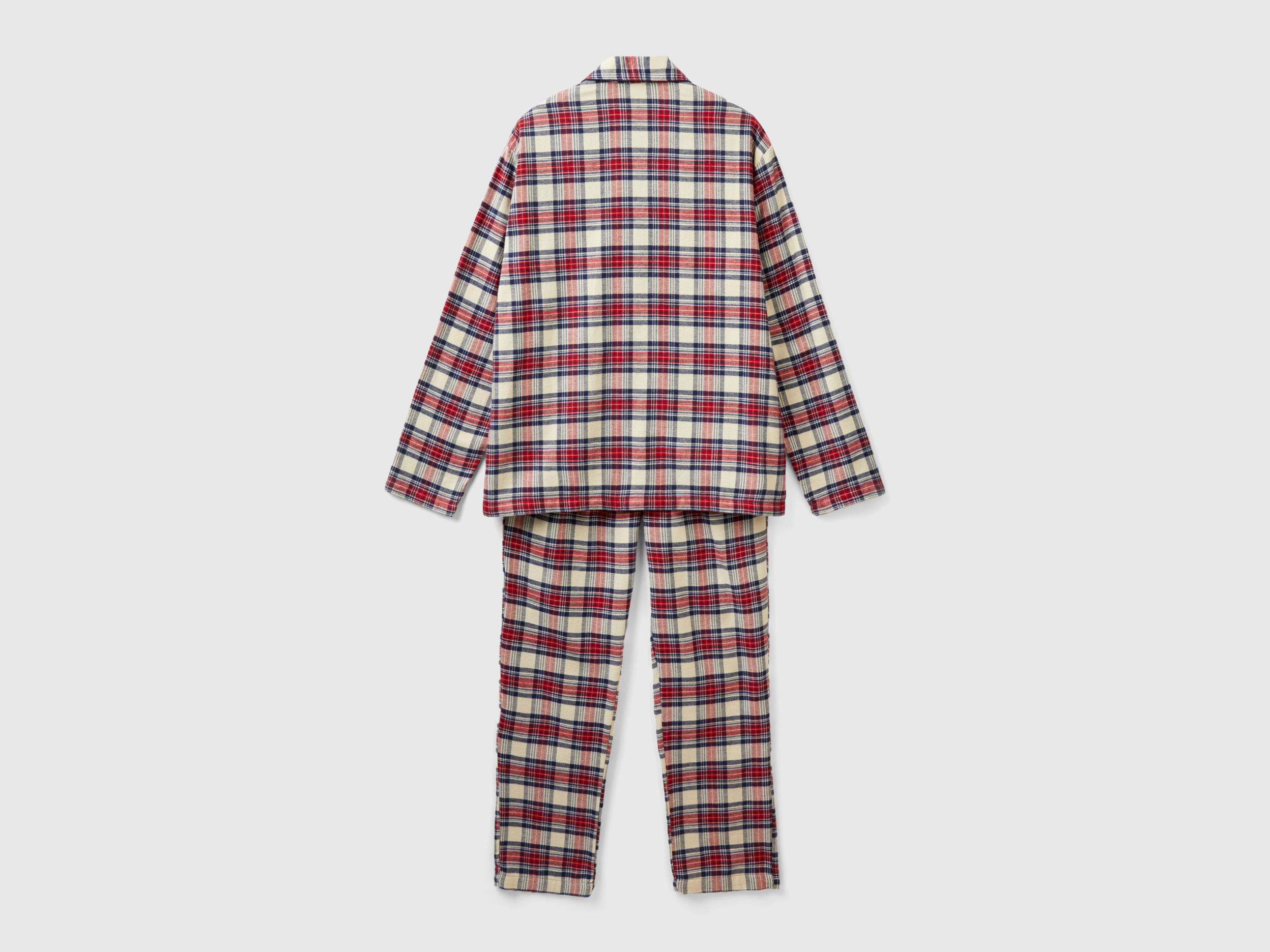 Pyjama tartan en flanelle