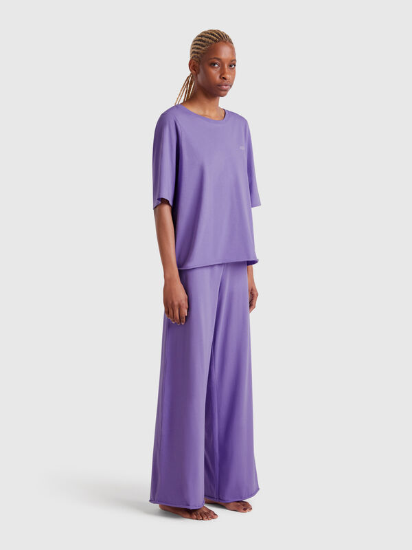 Pyjama ample en pur coton Femme