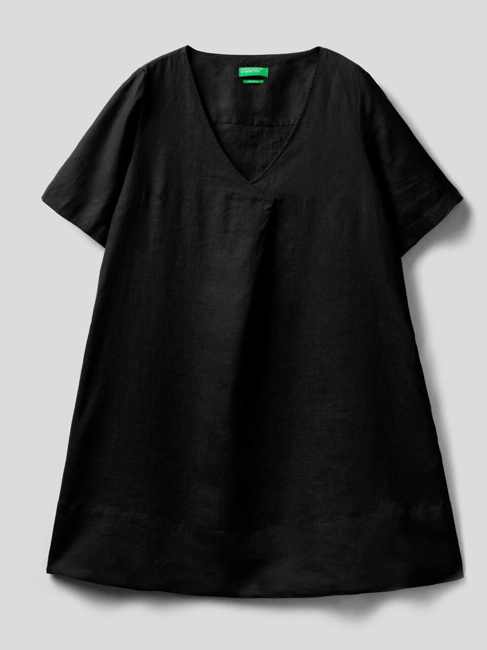 Robe courte en pur lin image number 1