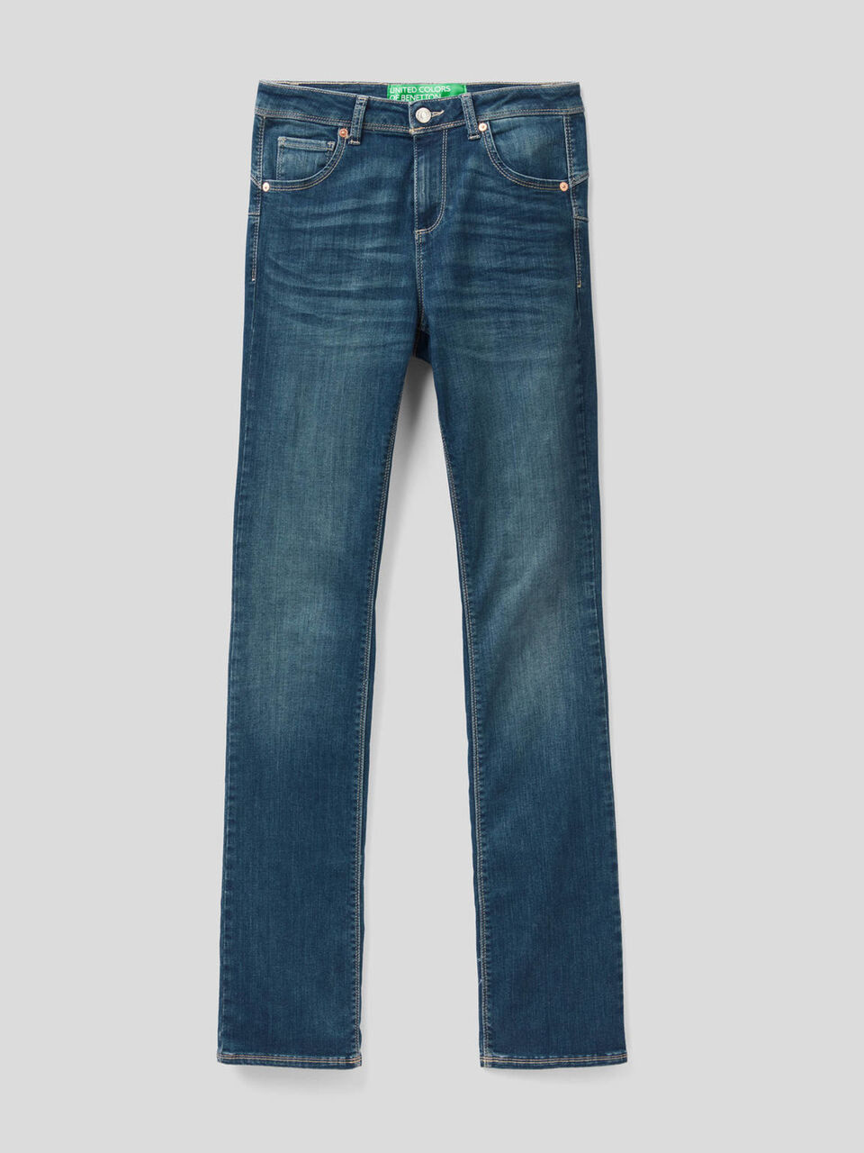Jeans bootcut push-up image number 1