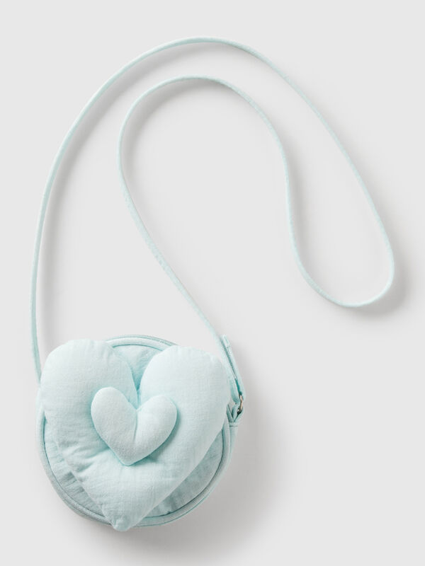 Sac à bandoulière avec appliques en forme de cœur Filles