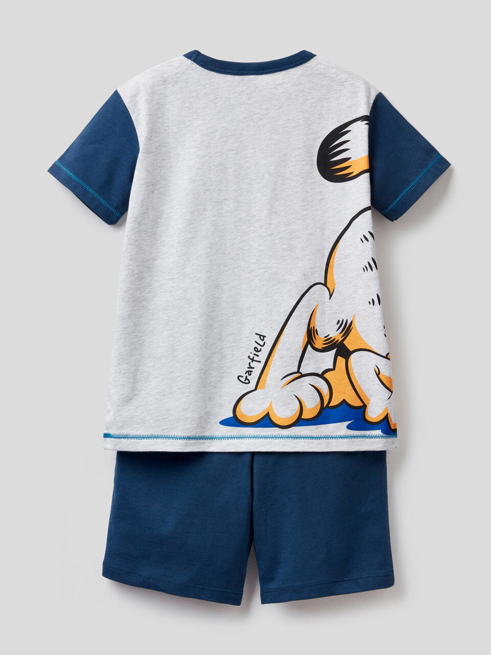 Pyjama court avec imprimé Garfield image number 2