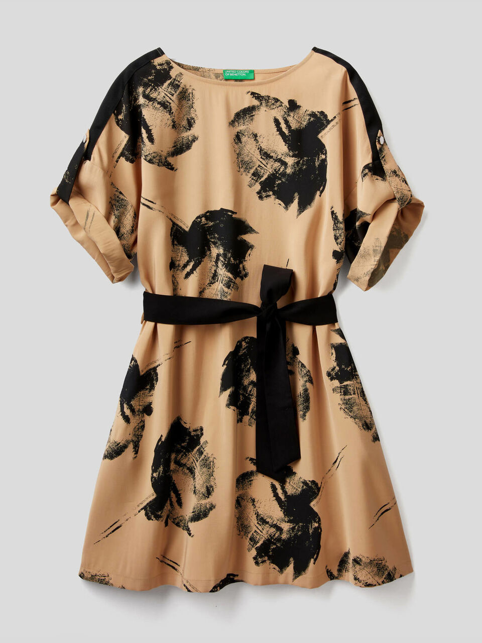 Robe courte avec imprimé image number 1