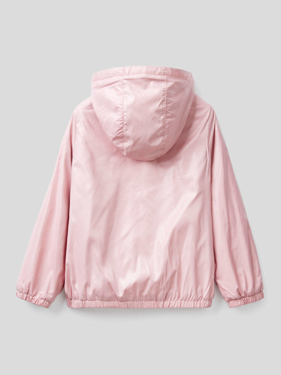 Blouson satiné avec capuche image number 2
