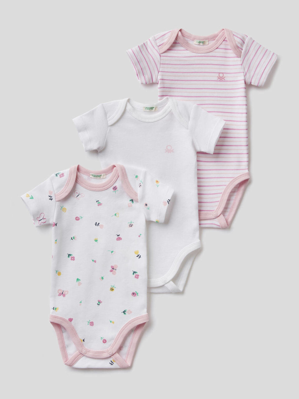 Lot de bodys en coton bio image number 1