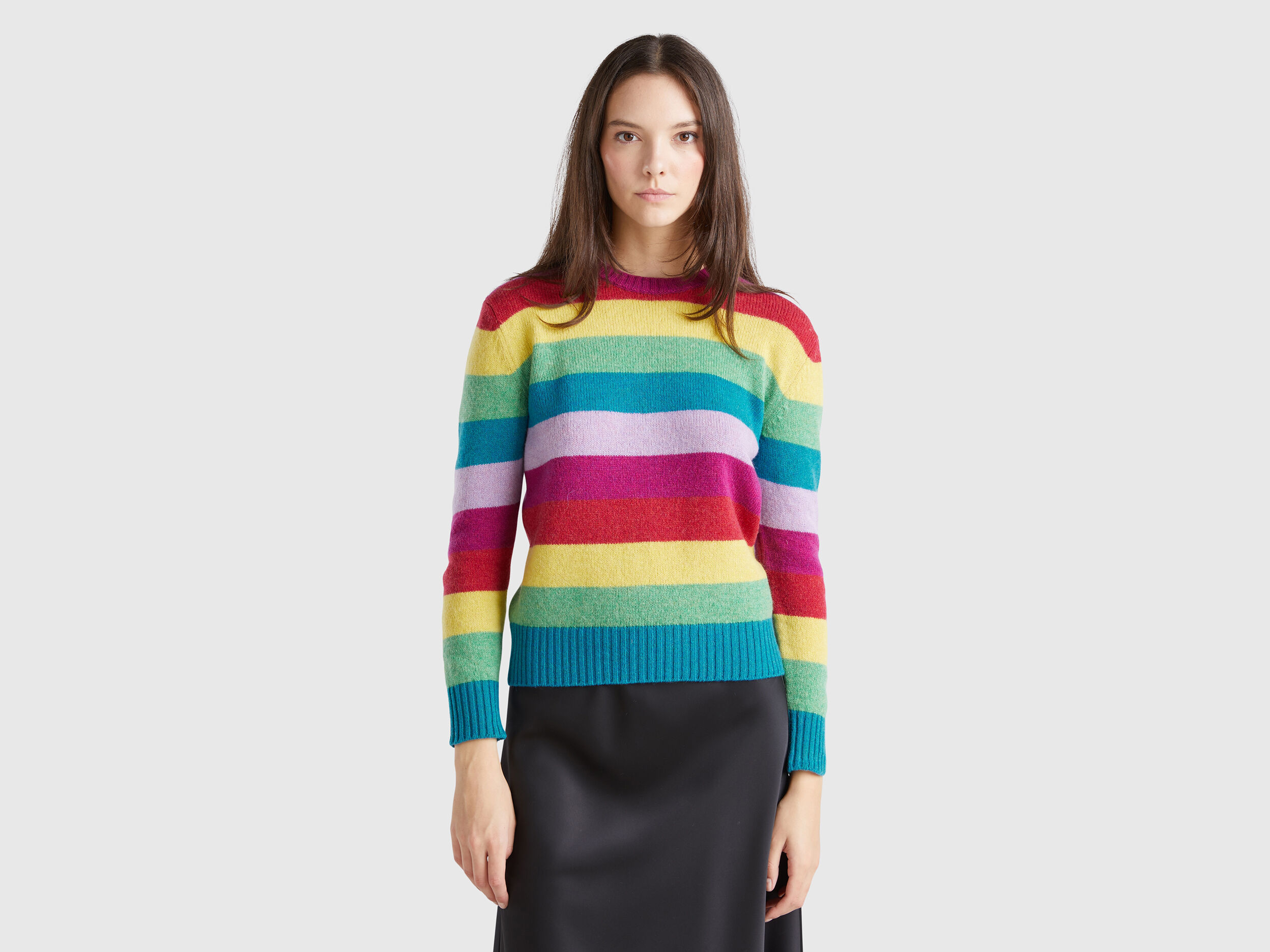 Pulls Chauds Femme Nouvelle Collection 2024 Benetton
