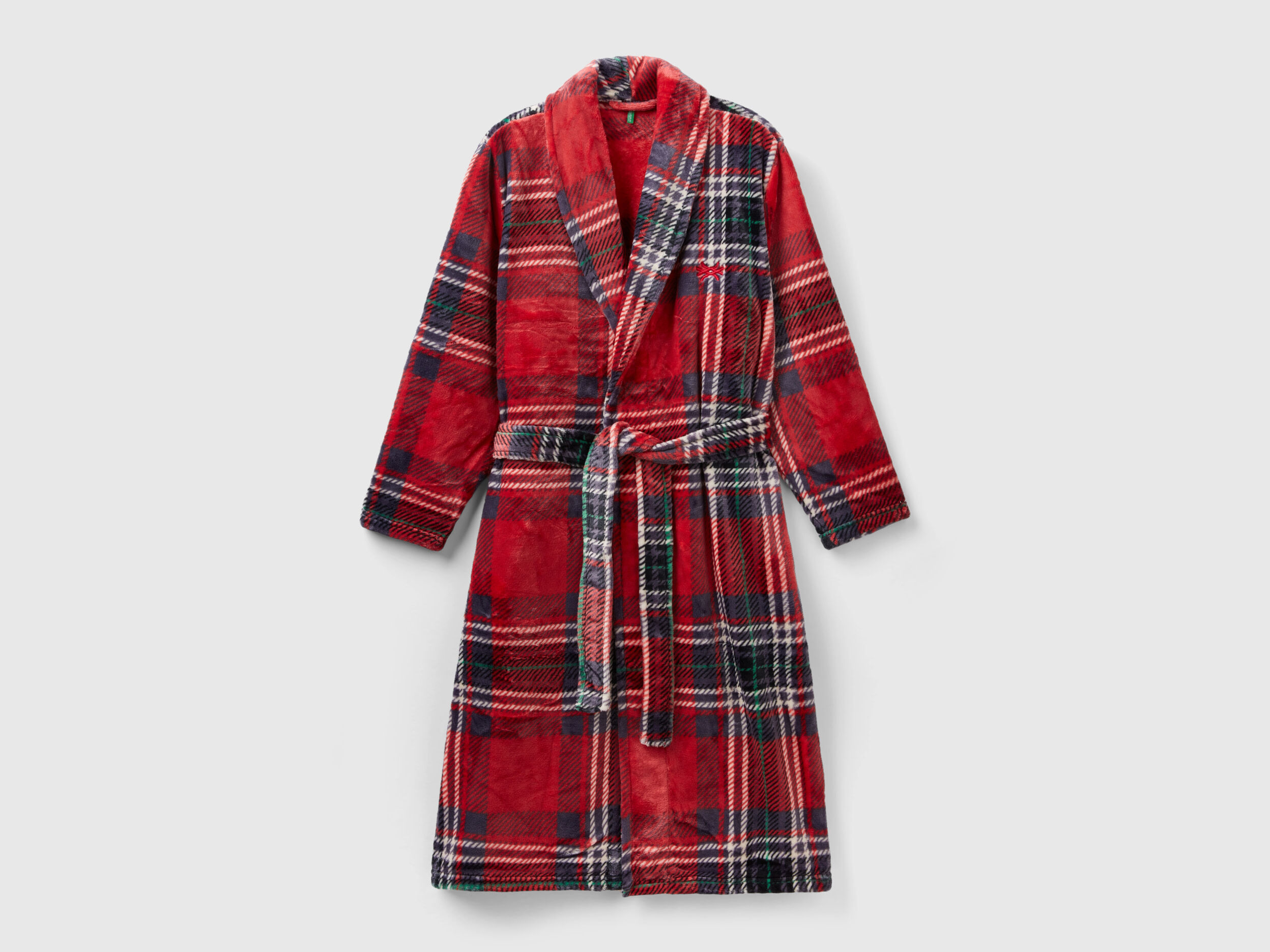 Plaid peignoir clearance