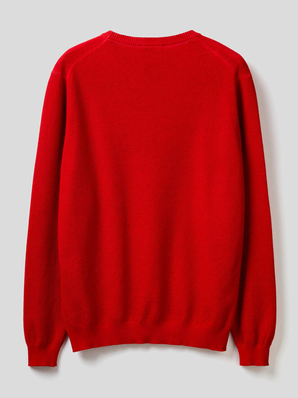 Maglia girocollo con dettaglio a V image number 2