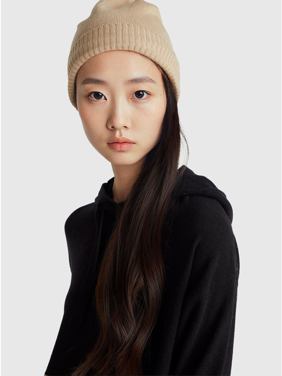 SWEATER W/HOOD Femme image number null