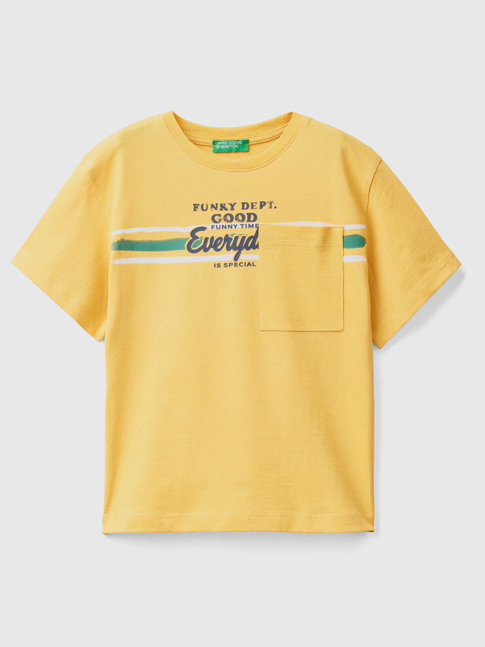 T-shirt à imprimé devant et derrière